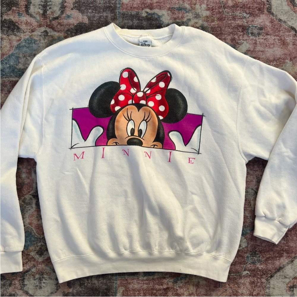 Vintage Minnie Mouse Crewneck Sweatshirt